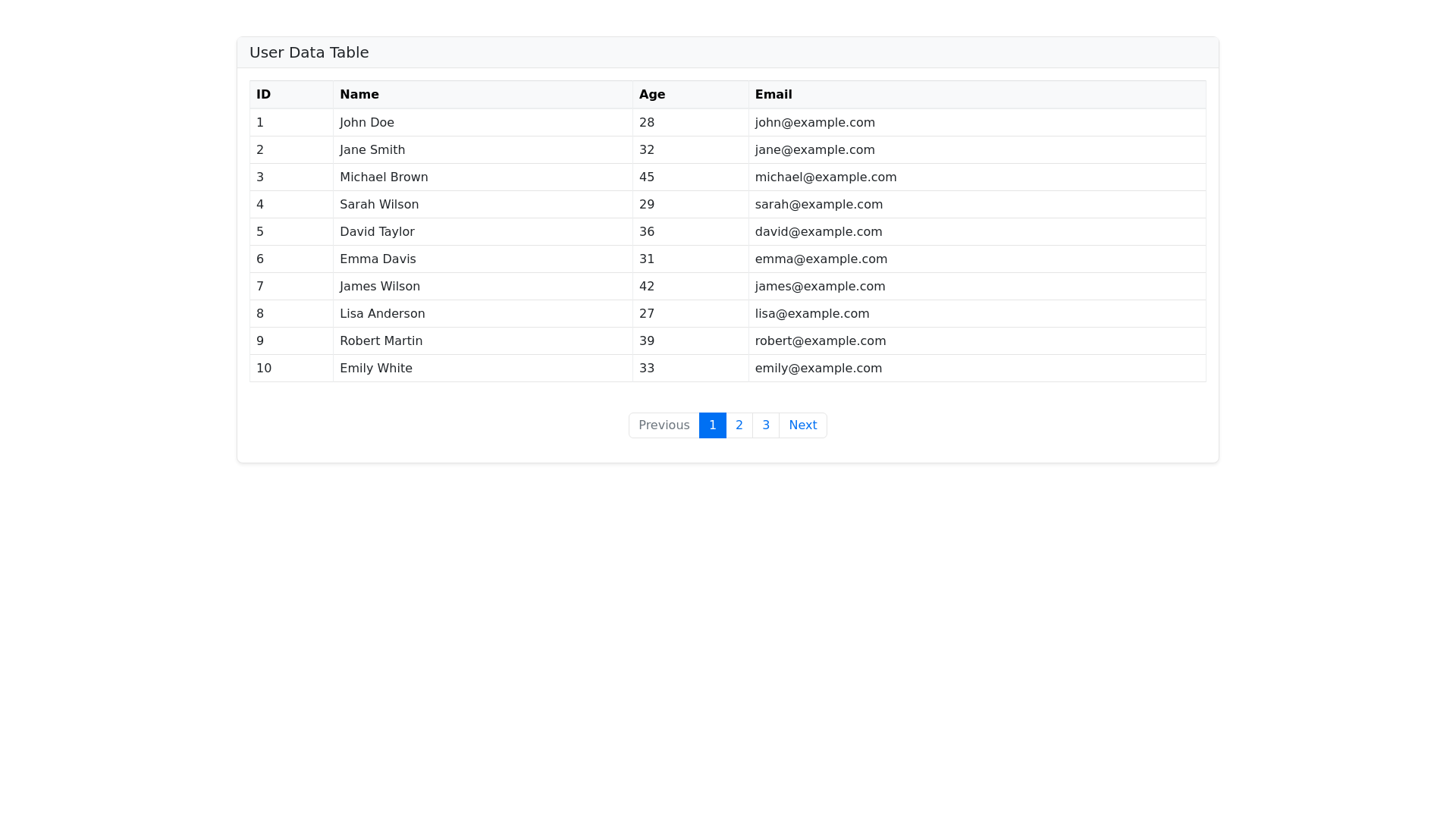 Component Preview